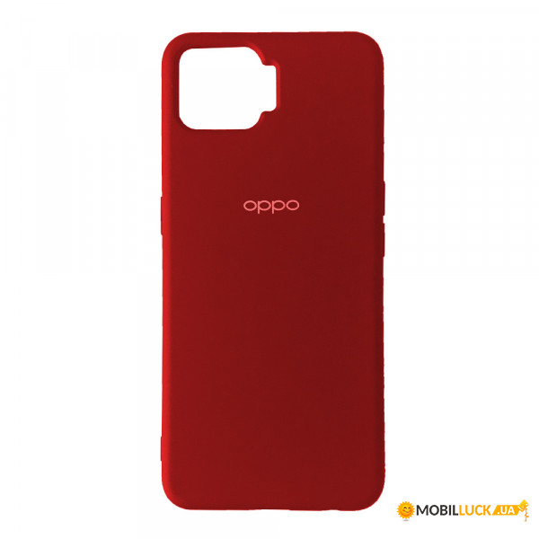  Silicone Case Full Oppo A73 Red