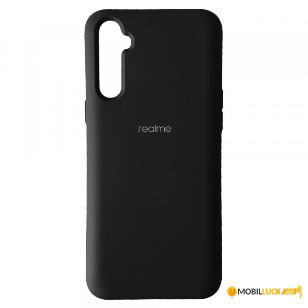  Silicone Case Full Realme 6 Black