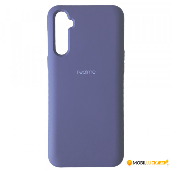  Silicone Case Full Realme 6 Lilac