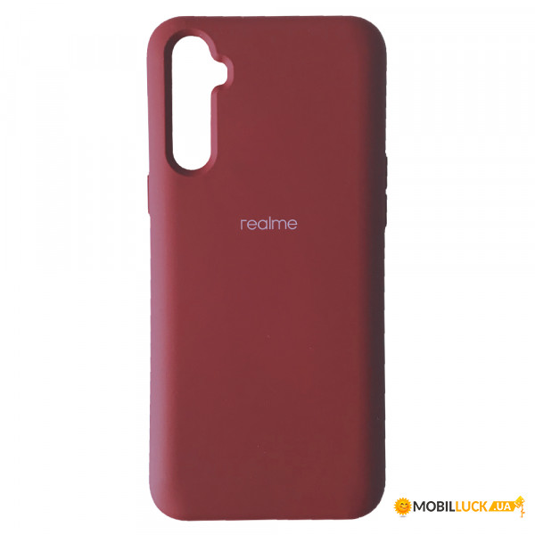  Silicone Case Full Realme 6 Red