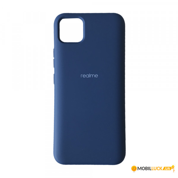  Silicone Case Full Realme C11 Navy blue