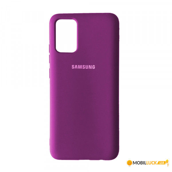  Silicone Case Full Samsung A02S (A025) Grape