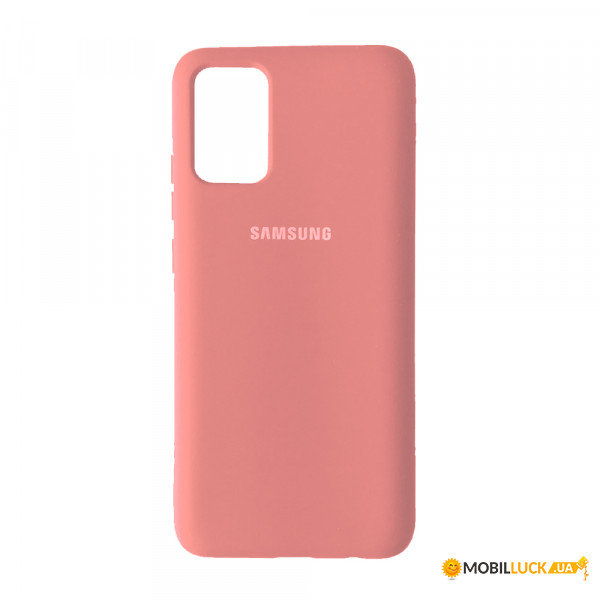  Silicone Case Full Samsung A02S (A025) Pink