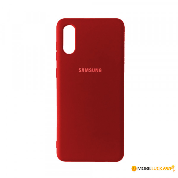  Silicone Case Full Samsung A02 (A022) Red