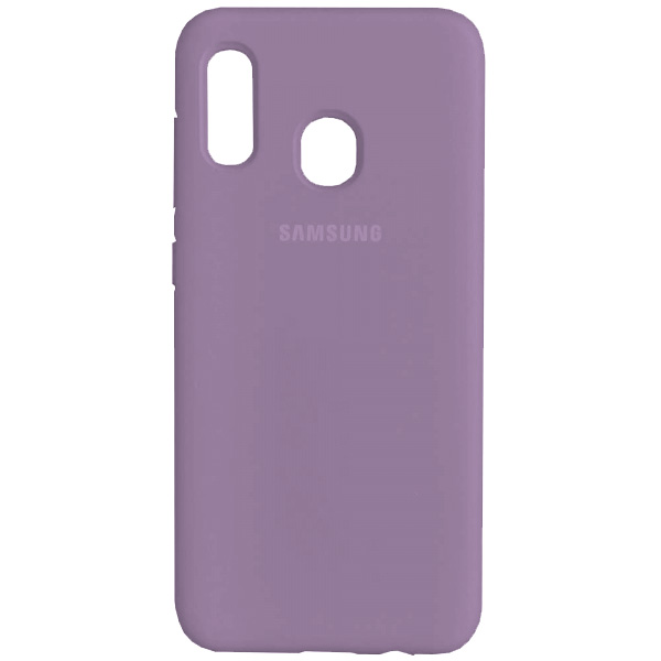  Silicone Case Full Samsung A30 Lilac