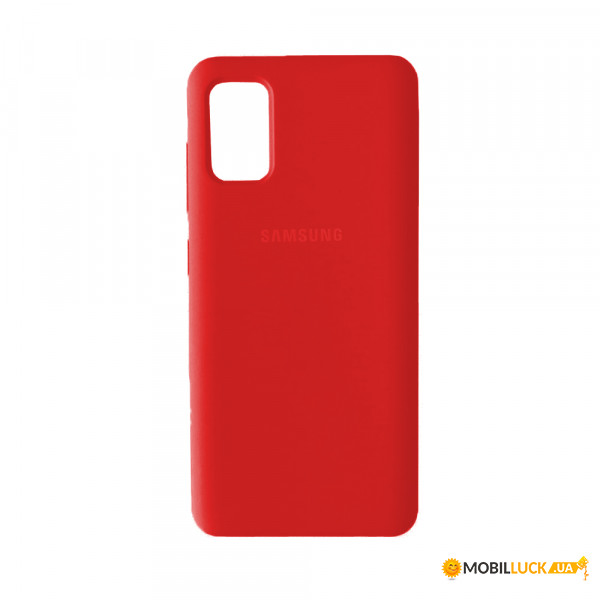  Silicone Case Full Samsung A31 (A315) Red