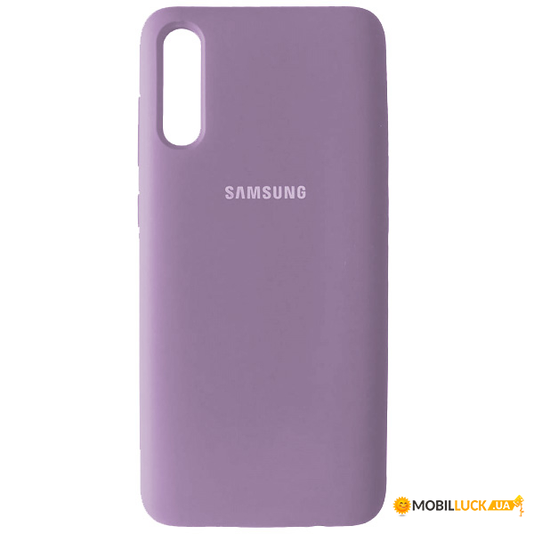  Silicone Case Full Samsung A70 Lilac