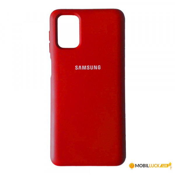  Silicone Case Full Samsung M31s (M317) Red