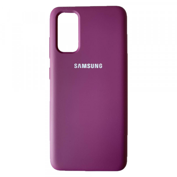  Silicone Case Full Samsung S20 Grape