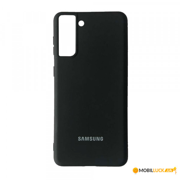  Silicone Case Full Samsung S21 Black