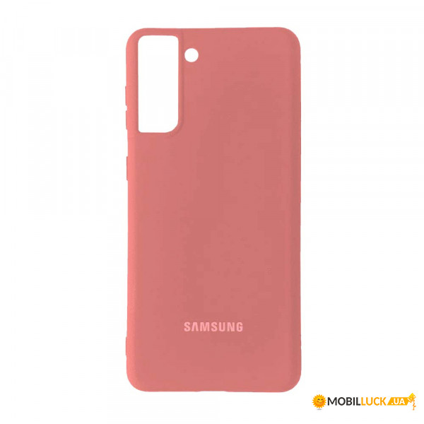  Silicone Case Full Samsung S21 Pink