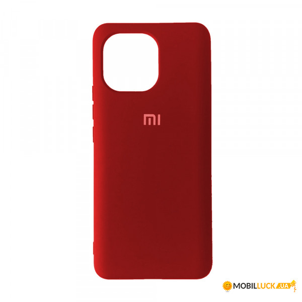  Silicone Case Full Xiaomi Mi 11 Red