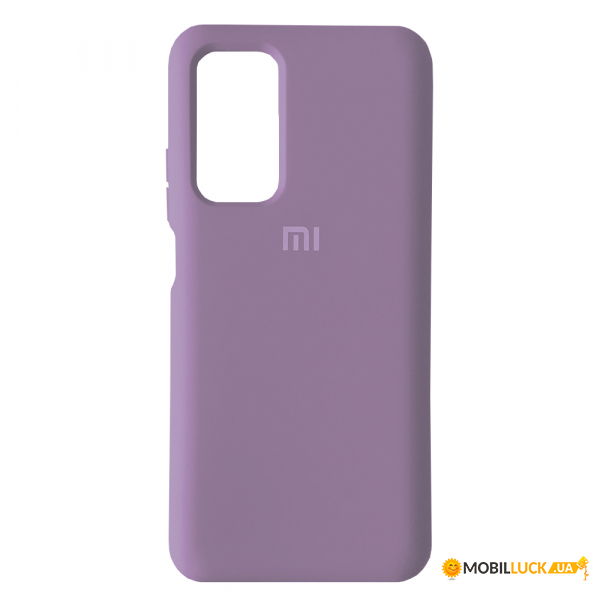  Silicone Case Full Xiaomi Poco F3 Lilac