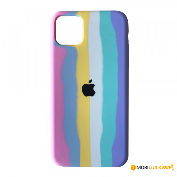  Silicone Case Full iPhone 11 RAINBOW 3