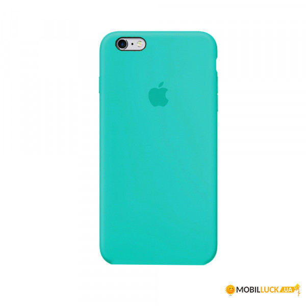  Silicone Case Full iPhone 6S (21) azure