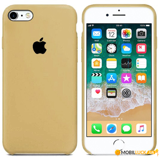  Silicone Case Full iPhone 6S (28) gold