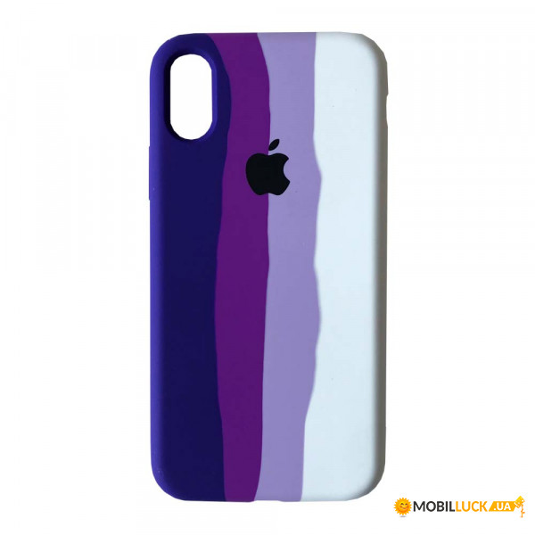  Silicone Case Full iPhone XR RAINBOW 6