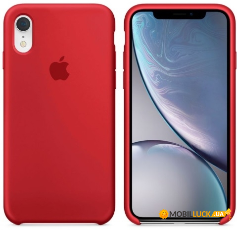  Silicone Case  iPhone XR Original Red