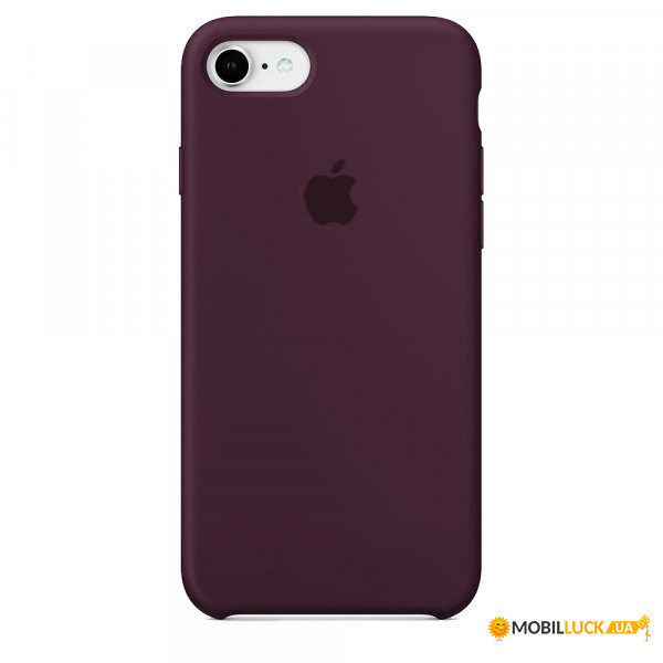  Silicone case iPhone 6S (67) plum