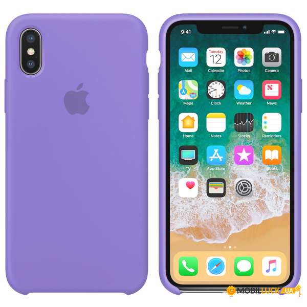   Silicone case for iPhone XS Max (41) lilac (Copy)