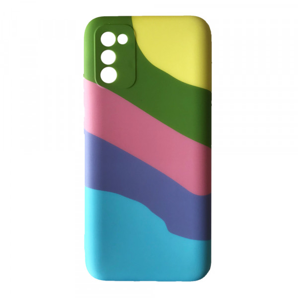  TPU Rainbow Case Samsung A02S (A025) 3