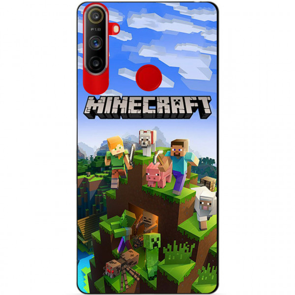    Coverphone Realme C3 Minecraft