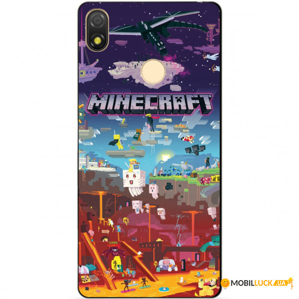    Coverphone  Tecno Pop 3   Minecraft