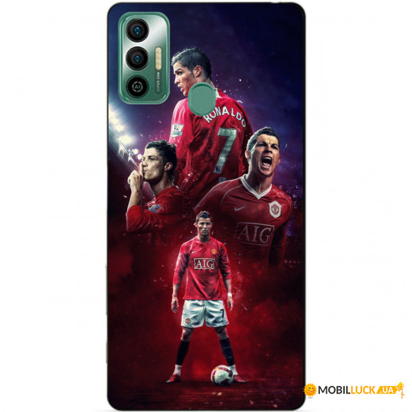    Coverphone  Tecno Spark 7   Ronaldo MU