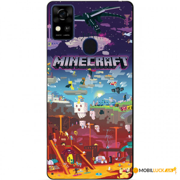    Coverphone  ZTE Blade A31   Minecraft