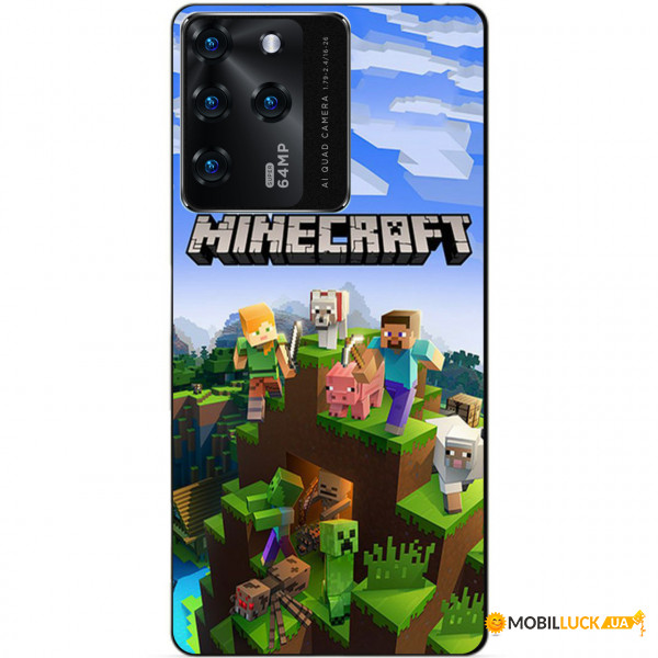   Coverphone ZTE Blade V30 Minecraft 