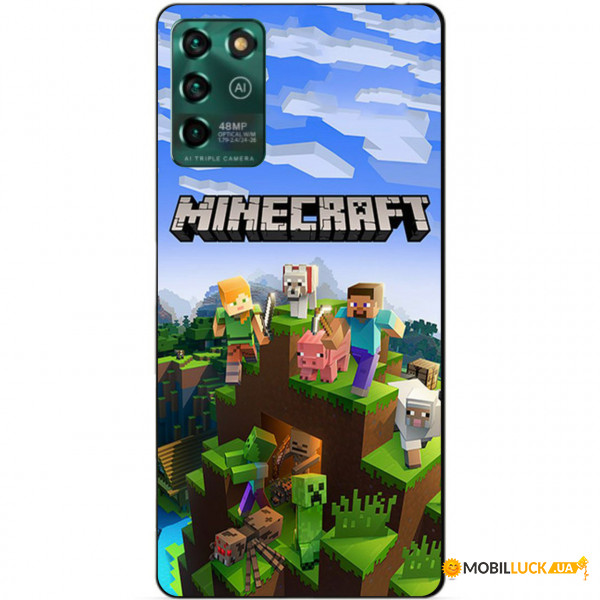   Coverphone ZTE Blade V30 Vita Minecraft 