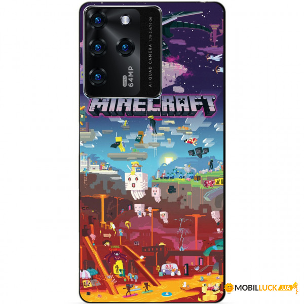    Coverphone ZTE Blade V30   Minecraft 