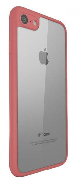 - Duzhi Super slim Mobile Phone Case iPhone 7 Clear/Red