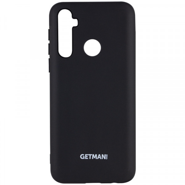  Silicone Cover Getman for Magnet Samsung Galaxy A21  / Black