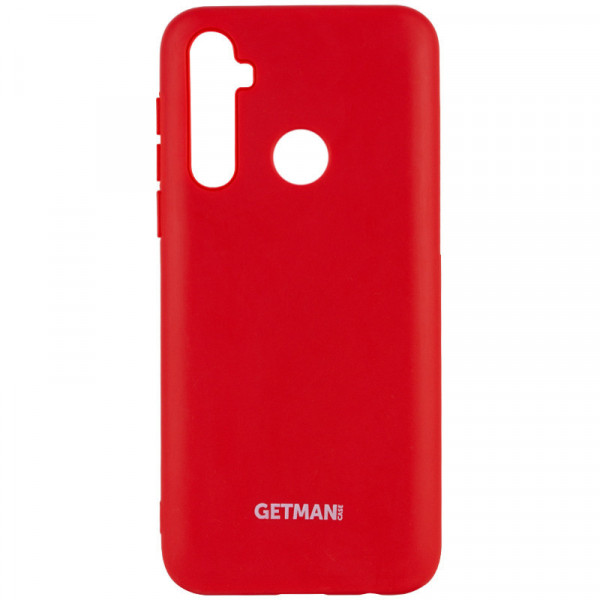  Silicone Cover Getman for Magnet Samsung Galaxy A21  / Red