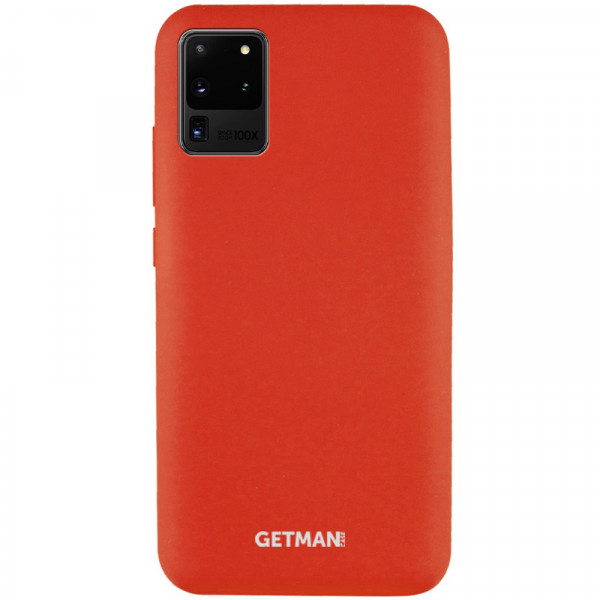  Silicone Cover Getman for Magnet Samsung Galaxy S20 Ultra  / Red