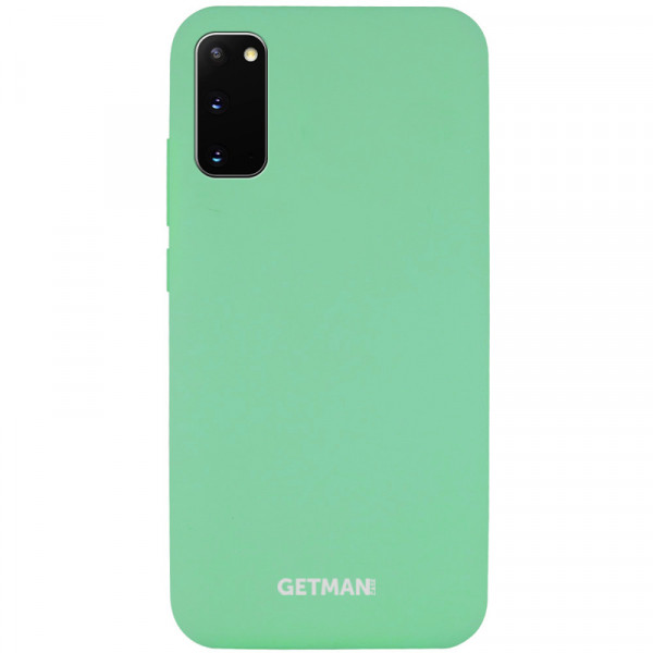  Silicone Cover Getman for Magnet Samsung Galaxy S20  / Spearmint