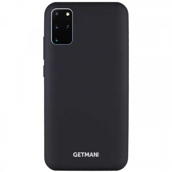  Silicone Cover Getman for Magnet Samsung Galaxy S20+  / Black