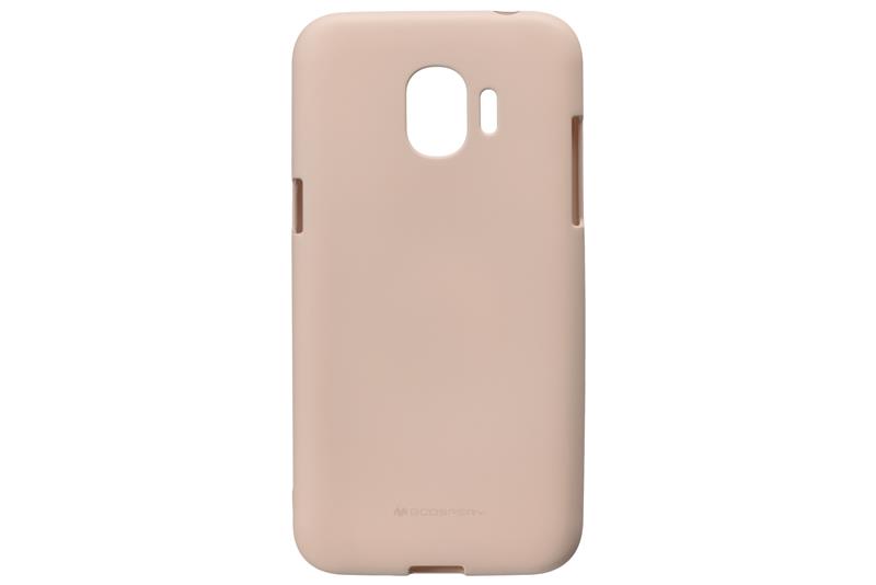   TPU Goospery Soft Feeling Jelly  Samsung J2 2018 J250 Pink Sand (8809550415430)