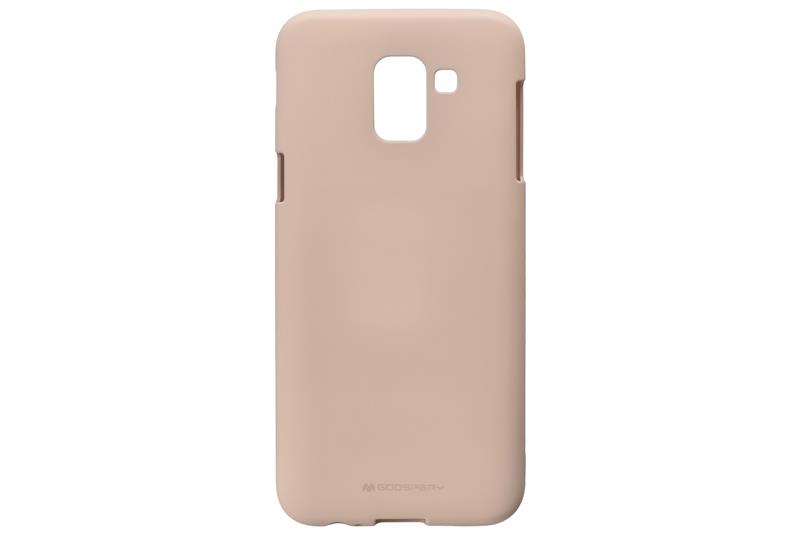   TPU Goospery Soft Feeling Jelly  Samsung J6 J600 Pink Sand (8809621260617)