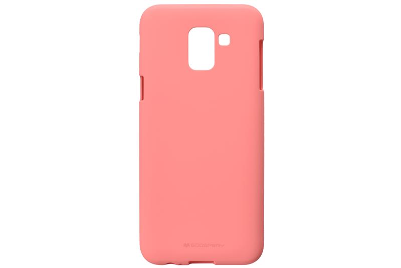   TPU Goospery Soft Feeling Jelly  Samsung J6 J600 Pink (8809621260655)