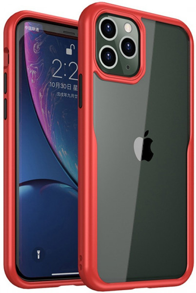 - Ipaky XY-V5 Series TPU+PC Case Apple iPhone 11 Pro Max Red