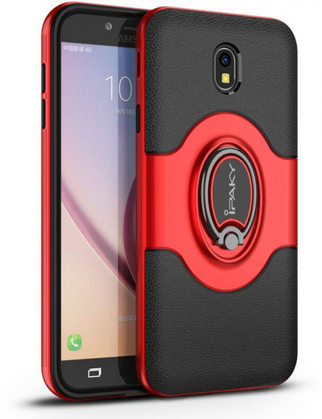 - Ipaky 360 Free Rotation Ring Holder case Samsung Galaxy J3 (2017) J330 Red #I/S