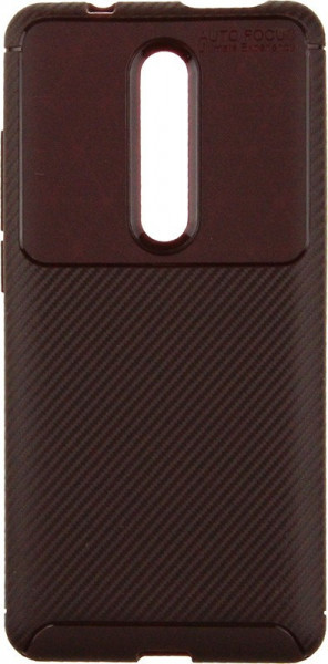 - Ipaky Carbon Fiber Series/Soft TPU Case Xiaomi Mi 9T/Mi 9T Pro/Redmi K20/K20 Pro Brown