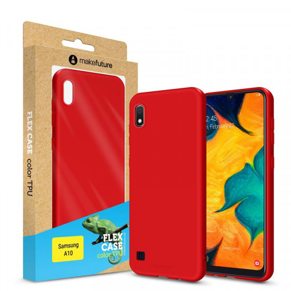   TPU MakeFuture Flex  Samsung A10 A105 Red (MCF-SA105RD)