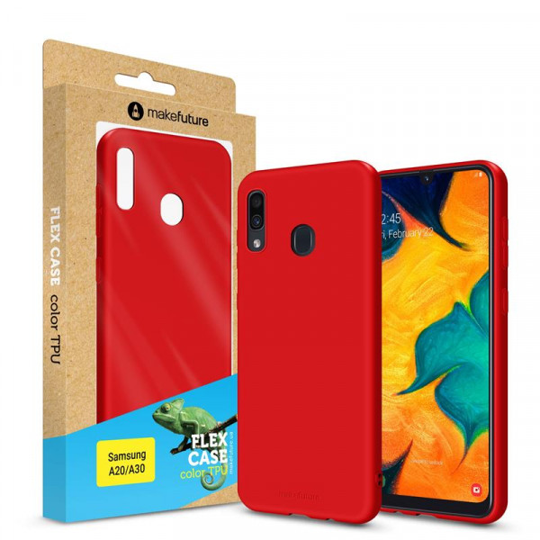   TPU MakeFuture Flex  Samsung A30 A305 Red (MCF-SA205RD)