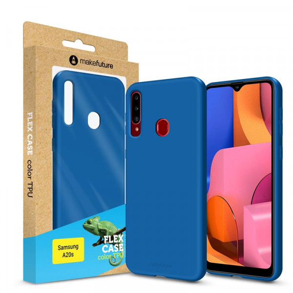   TPU MakeFuture Flex  Samsung A20s A207 Blue (MCF-SA20SBL)