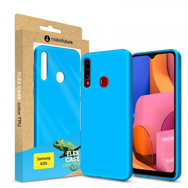   TPU MakeFuture Flex  Samsung A20s A207 Light Blue (MCF-SA20SLB)