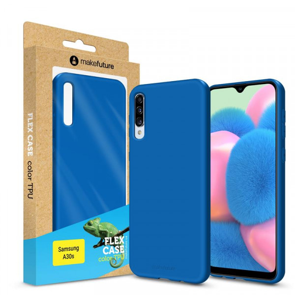   TPU MakeFuture Flex  Samsung A30s A307 Blue (MCF-SA30SBL)