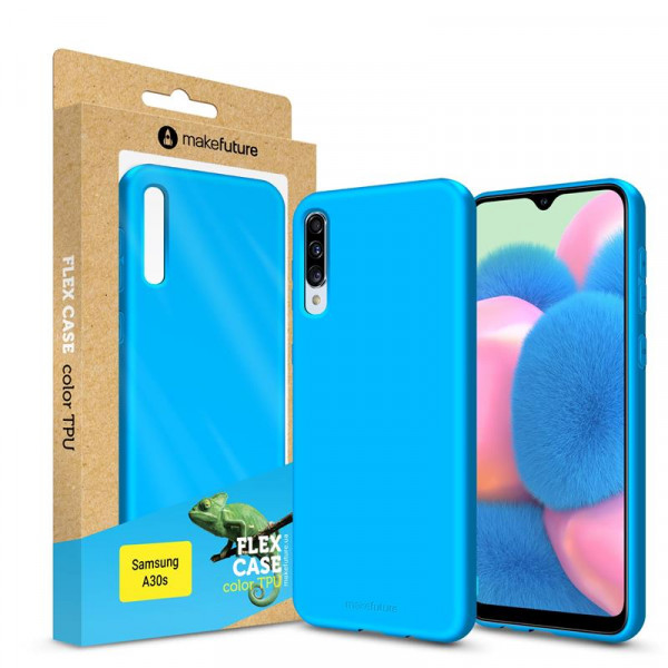   TPU MakeFuture Flex  Samsung A30s A307 Light Blue (MCF-SA30SLB)